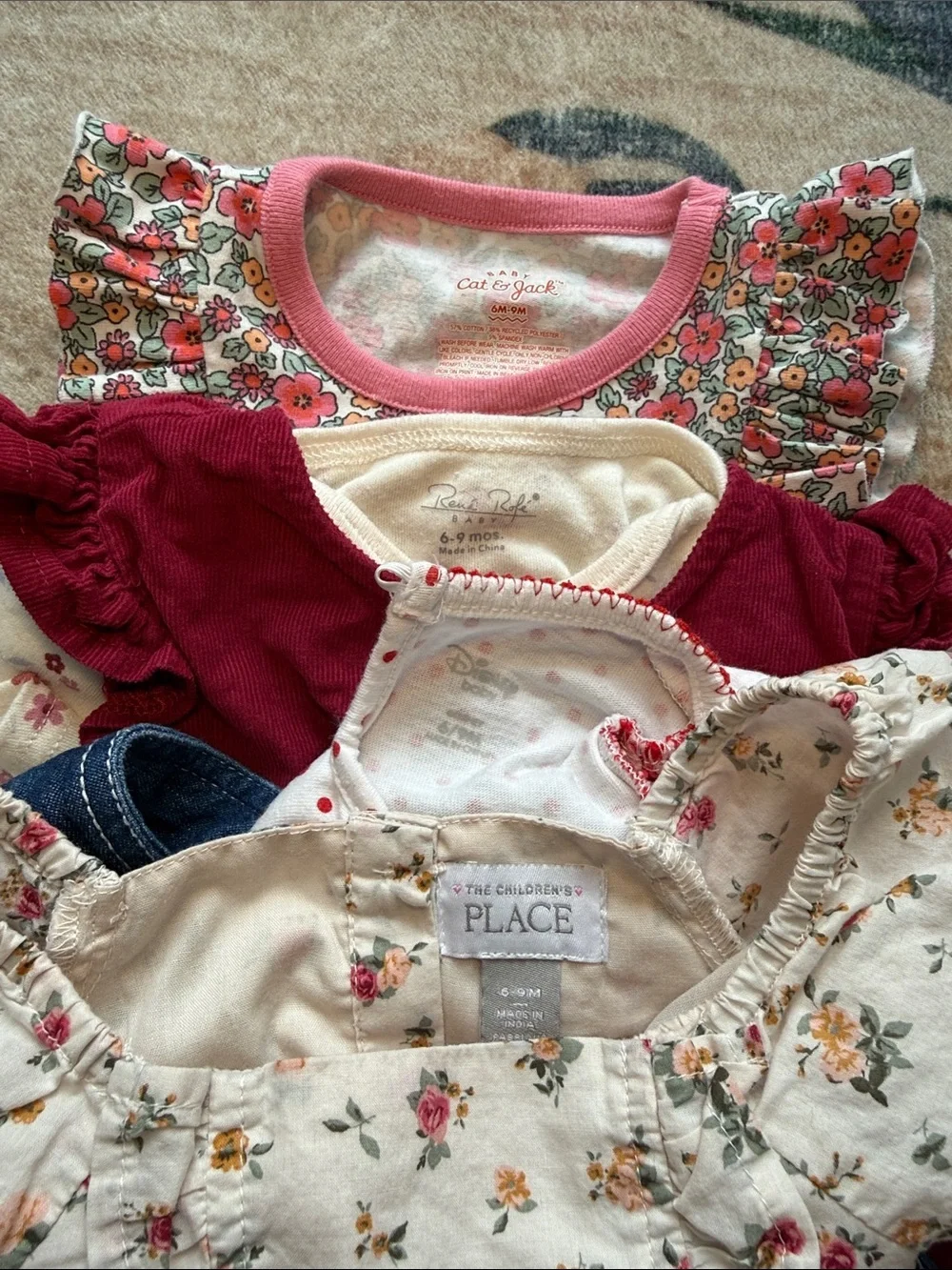 Baby Girls 6-9months Dress Bundle-Disney Cat & Jack Childrens Place